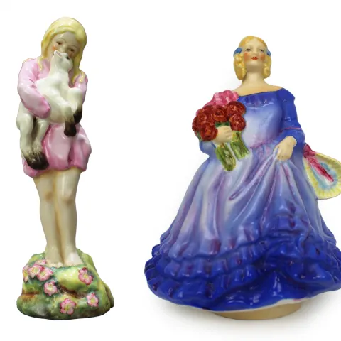 Collection of 6 Royal Worcester Figurines
