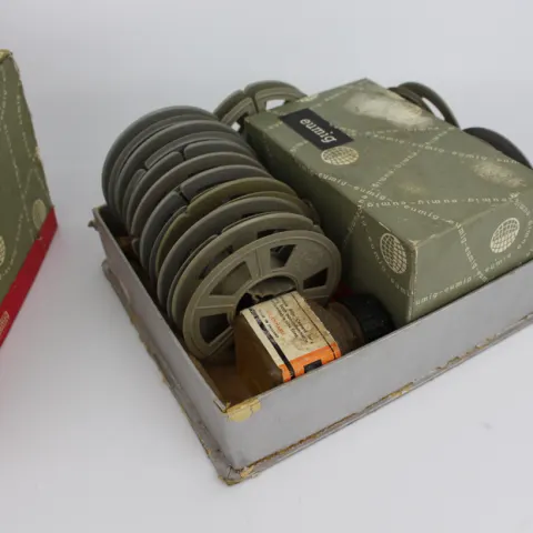 Vintage Eumig Film Splicer & Reels Set in Original Box