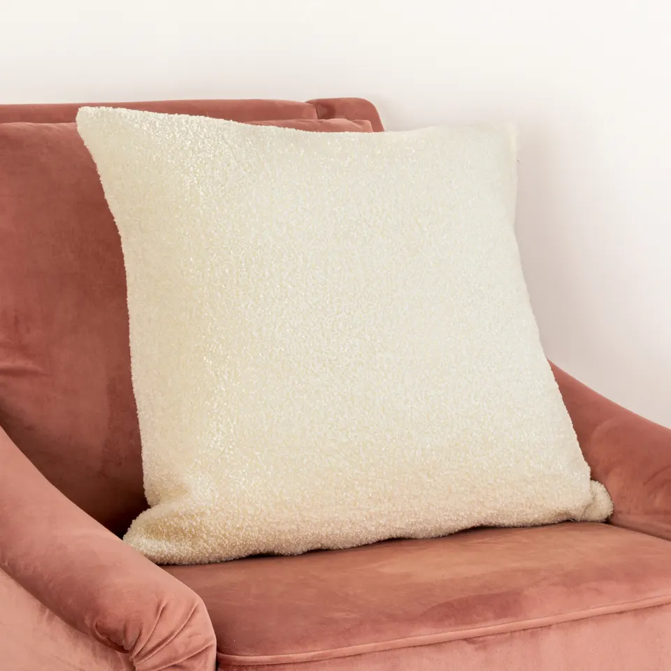 White Teddy Cushion RRP - £40