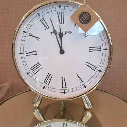 Round Large Mantle Clocks x 4 (Hill Interiors)