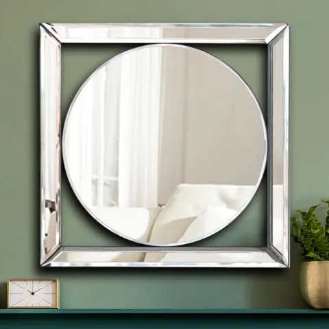 10 x Wall Decor Mirror Panels