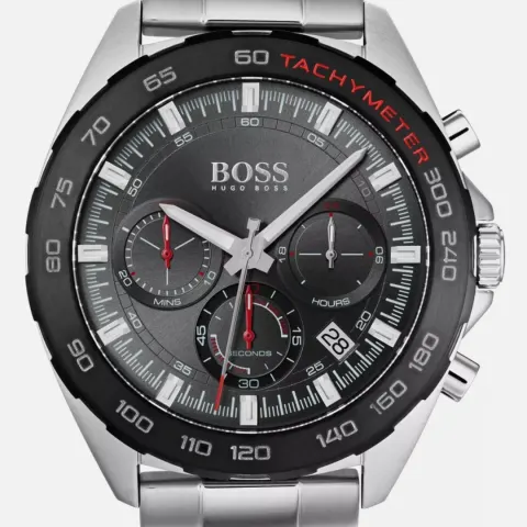 Hugo Boss 1513680 Men's Intensity Silver Bracelet Chronograph Watch