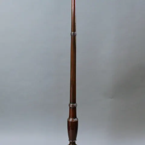 Antique Slender Georgian Mahogany Pedestal