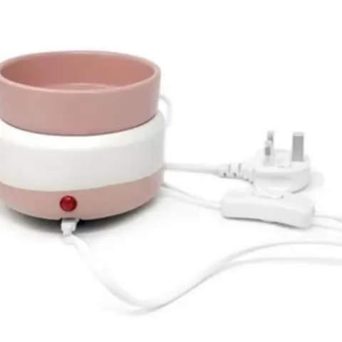 Electric Ceramic Wax Melt, Essential Oil and Candle Warmer In Pink