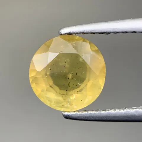 SPR-44, Excellent Natural Yellow Sapphire Gemstone
