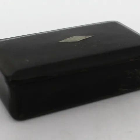 Horn Snuff Box