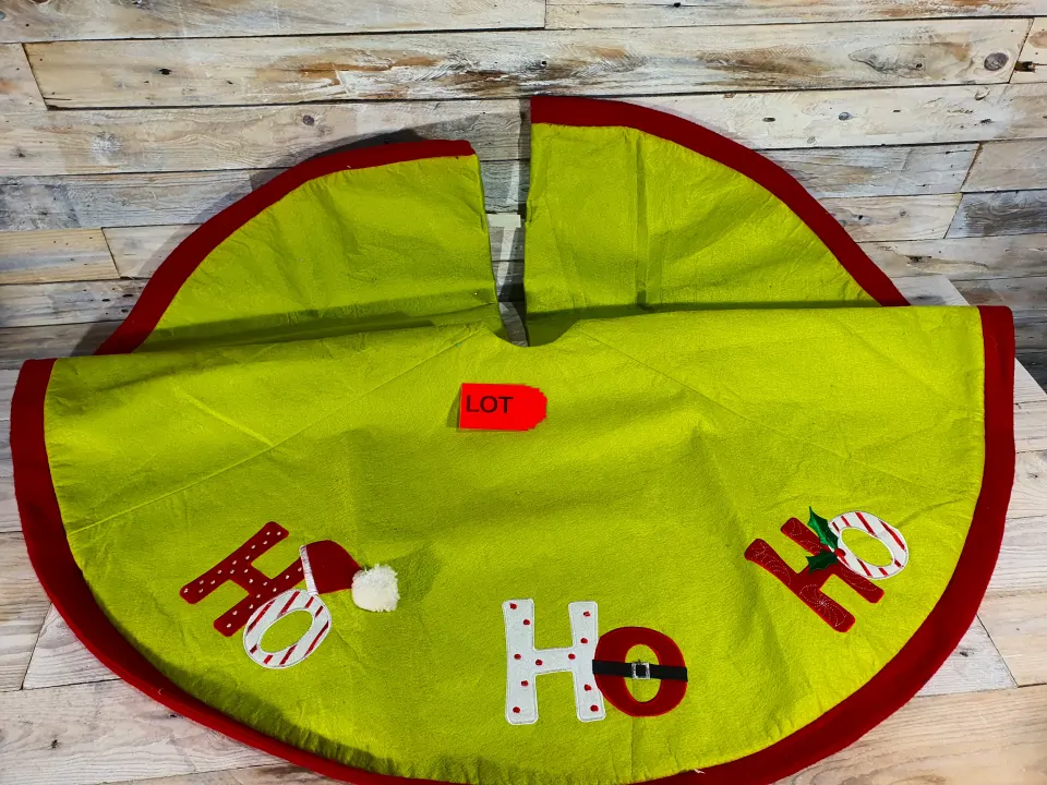 113cm fabric Christmas Tree skirt  Rrp £19.99