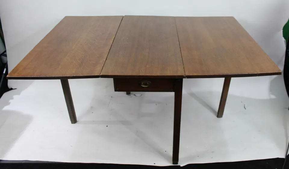 Georgian Antique Oak Drop Leaf Table c.1790