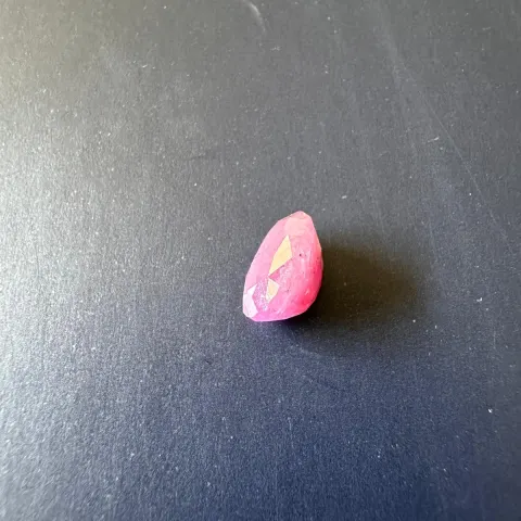 Certified Natural Sapphire 2.84 Carat | Deep Purplish Pink