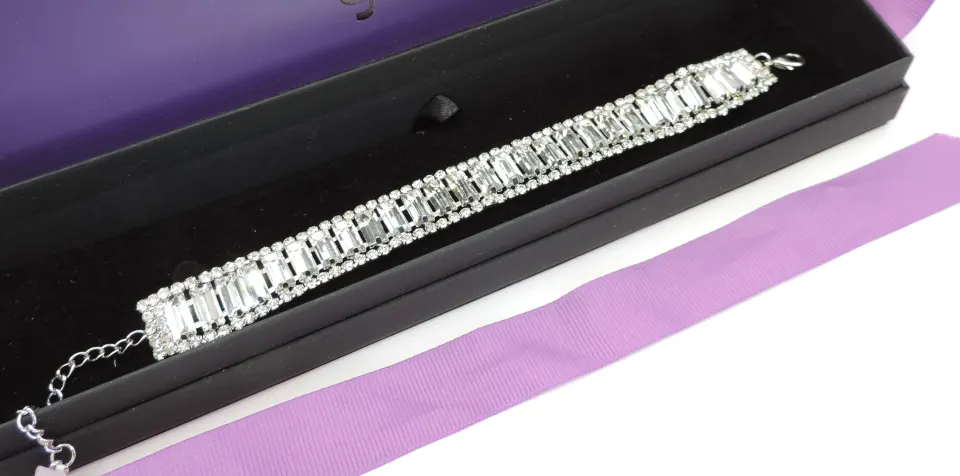 Crystal Bracelet with New Gift Box
