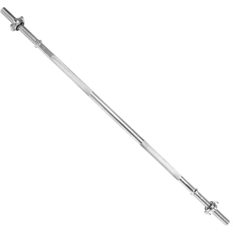 4 x 4ft Spinlock Barbell Bar Weight Lifting Strength/Fitness Training