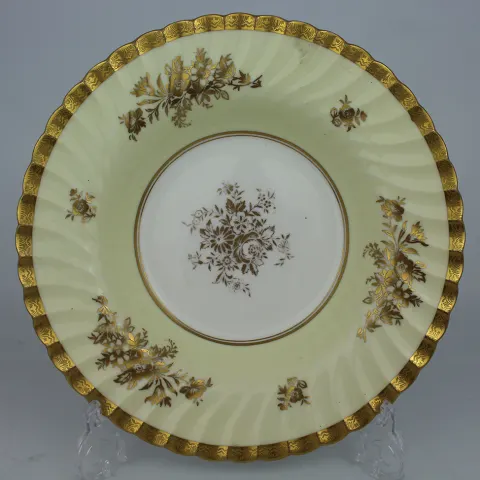 Minton Gilt & Cream Dessert Bowl
