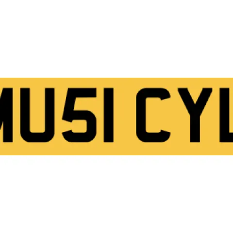 MU51 CYL Sounds Like Musical Music Cabaret Live Act Private Number Plate 786