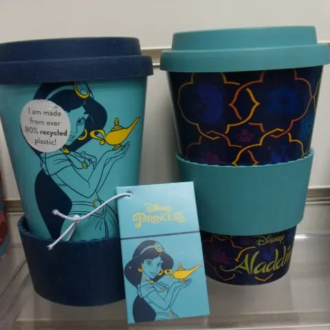 10pcs brand new assorted design Aladdin drinks cup with lid brand new sealed rrp £14.99.