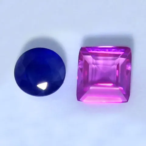 IGI Certified 0.75 ct. Sapphire + Ruby