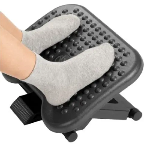 Adjustable Under Desk Footrest RRP £39.99 Lb32