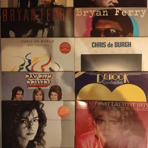 A Large Collection of Approximately 60 x Vinyl Records – 60s 70s 80s