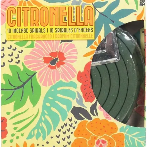 10 x 10 Citronella Incense Coil Wheels RRP £8.99 ea. L9b