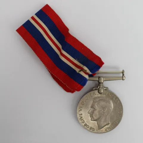 Original WWII British Defence Medal (1939-1945) – King George VI