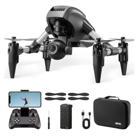 2025 V42 WiFi FPV Drone – 4K Dual Camera, Altitude Hold, One-Key Return, RC Quadcopter
