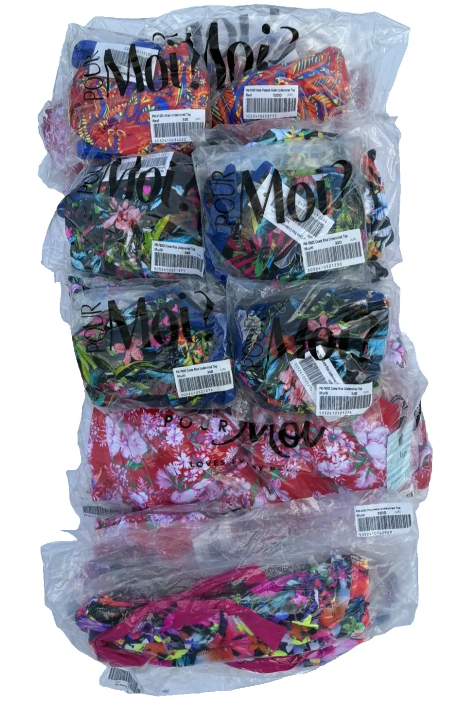 40 Pour Moi  Swimwear Various Styles and Sizes