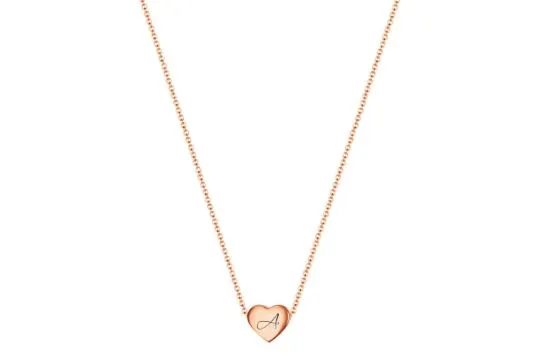 25 X Necklace Ladies Heart Letter RRP £257.25