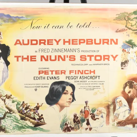 Original "The Nuns Story" Film Poster