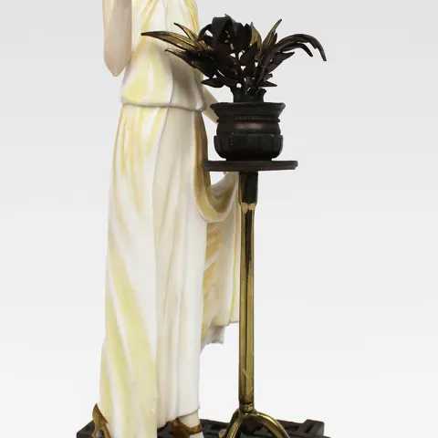 Albany Porcelain & Bronze Figurine Monaco