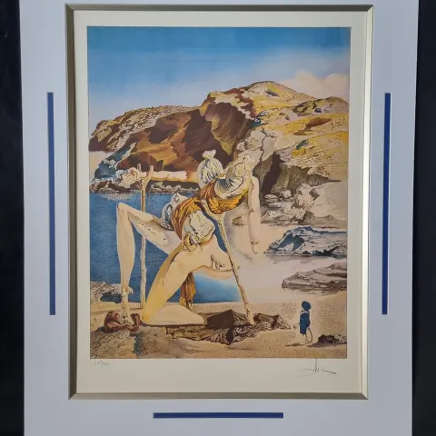 Salvador Dali signed Limited Edition.