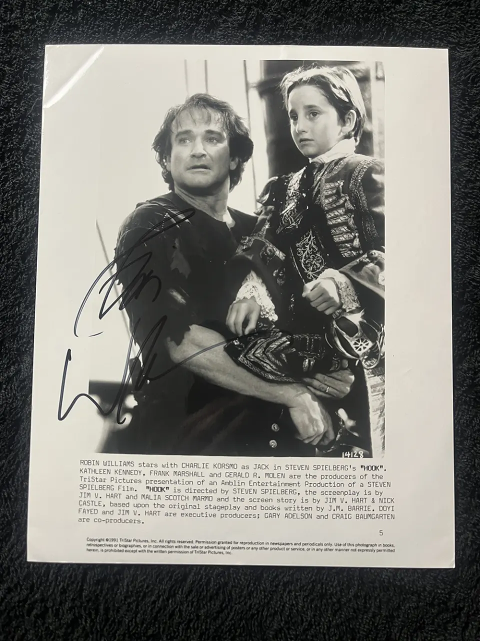 Robin Williams Signed