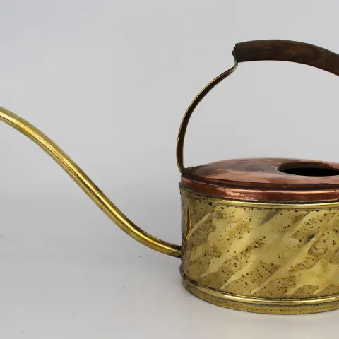 Small Antique Brass & Copper Watering Can