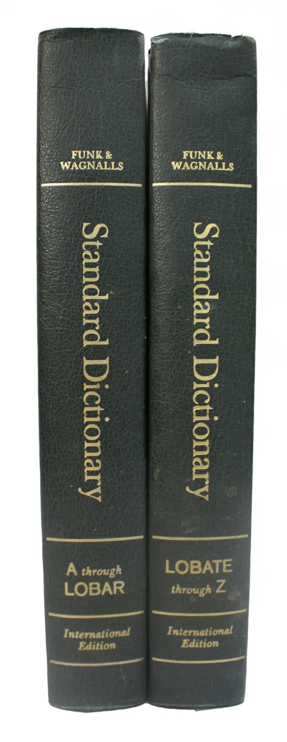 Funk & Wagnalls Standard Dictionary of The English Language 2 Volumes