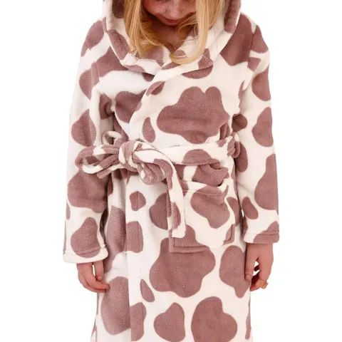 15 x Kid's Cow Dressing Gowns