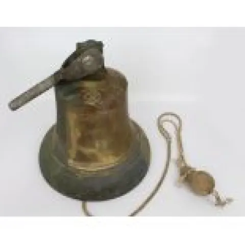 Original WWII George VI Ship's Bell