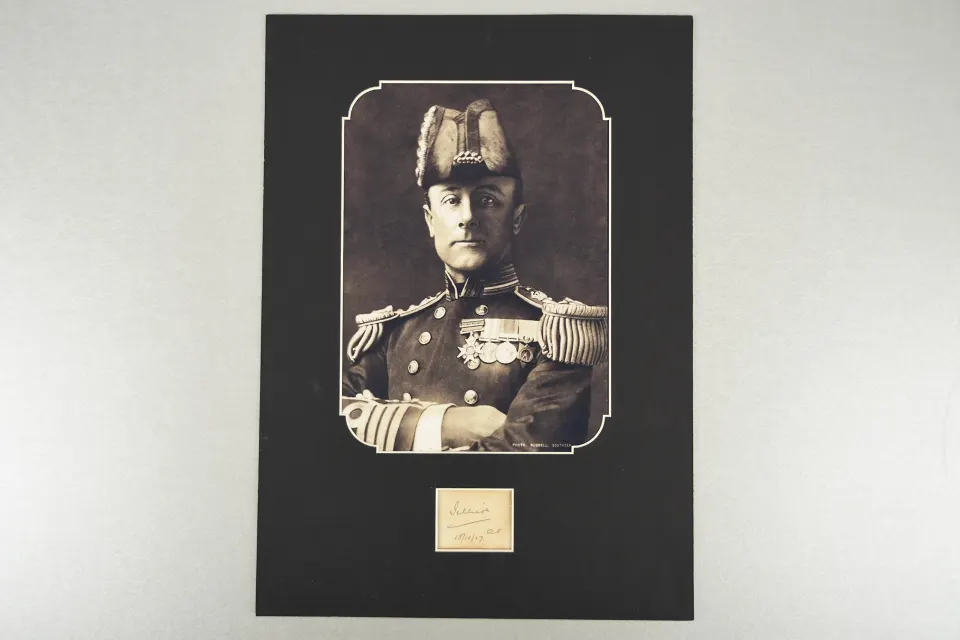 Admiral John Jellicoe (1859 - 1935)  Original Signature dated 1927.