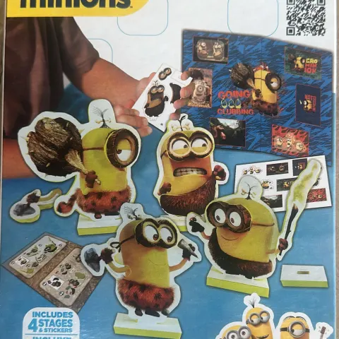 10 X MINIONS 4 PACK FOAM FIGURES FOAM BUDDIES