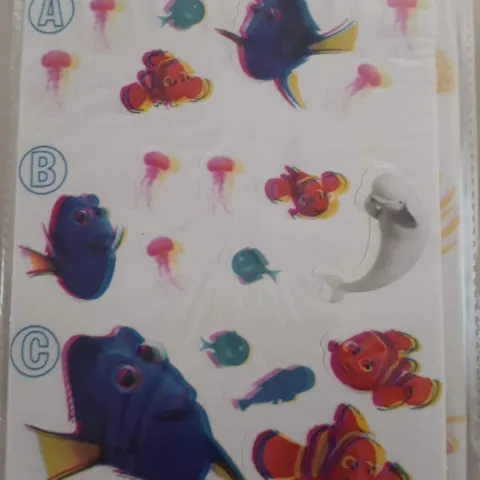 Finding Dory Sticker books x 12
