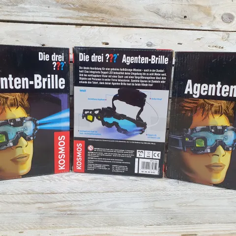 3 X Kosmos Children's Fun Spy Glasses Rrp £51