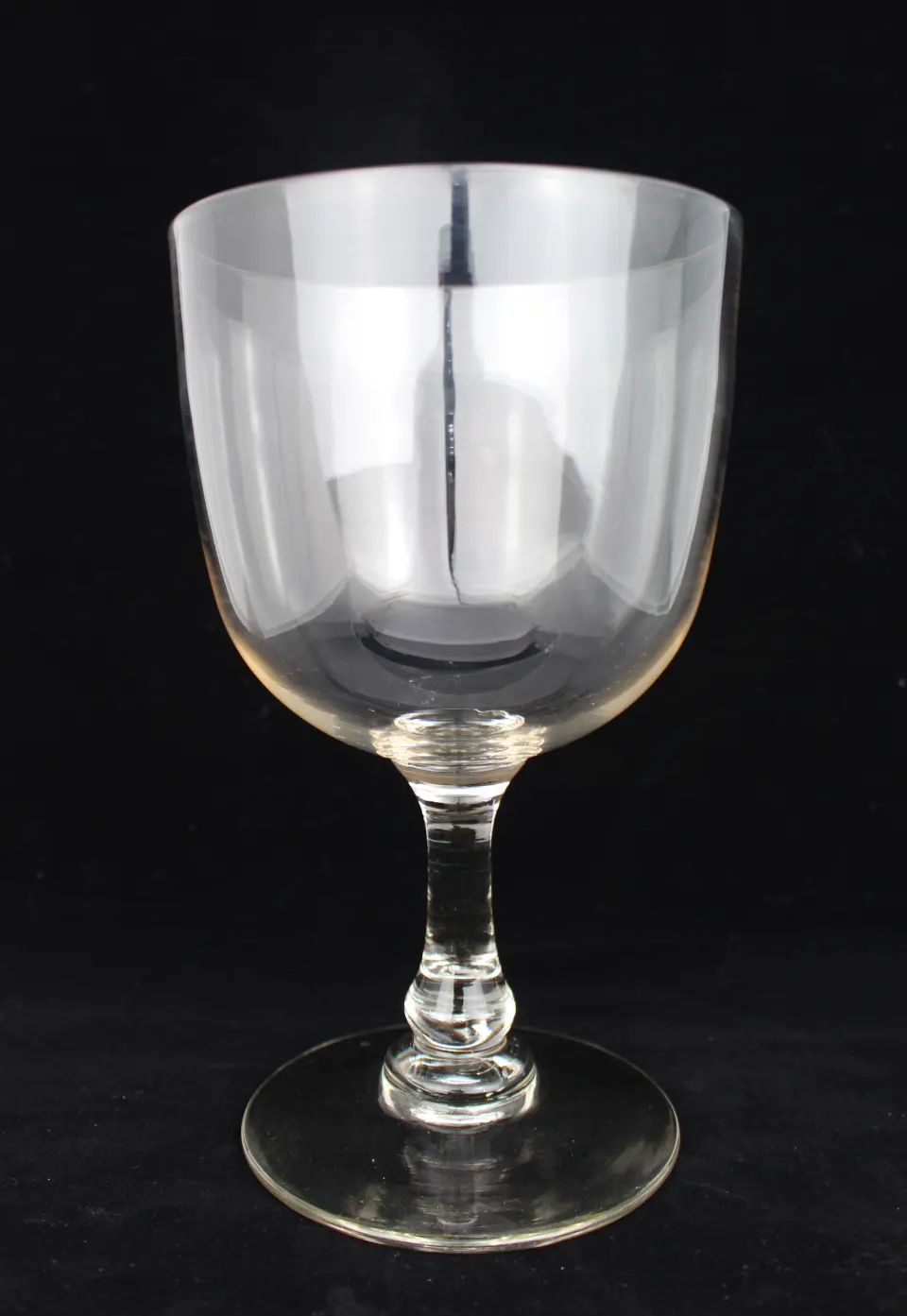 Antique 19th c. Glass Footed Goblet
