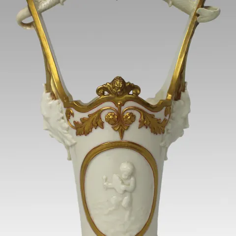 Royal Worcester Exhibition Vase 1884