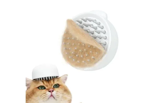 10 x Cat Massage Brush with Release Button RRP £9.28 ea L5