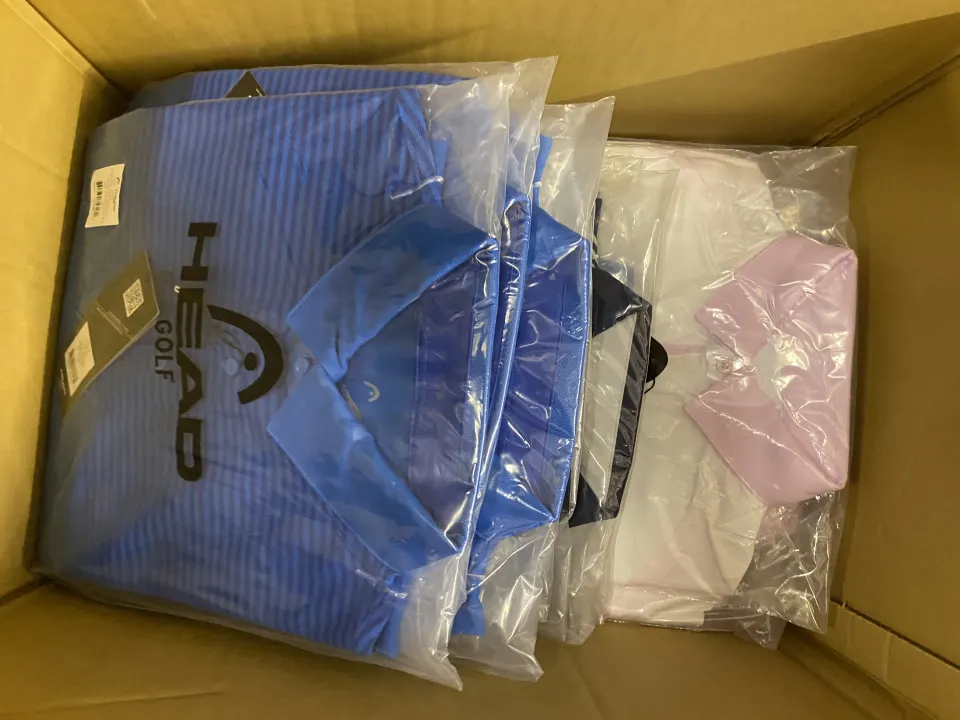 ‘Head’ Golf Polo Shirts Large Quantity Approx 200