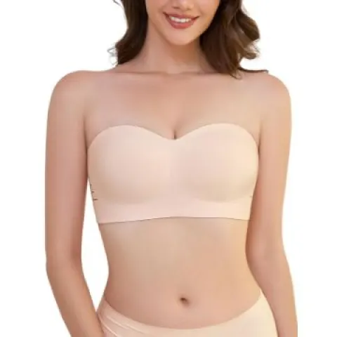 12 x Strapless Bra for Women Seamless Support Lb28 sku-3726