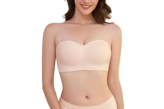 12 x Strapless Bra for Women Seamless Support Lb28 sku-3726