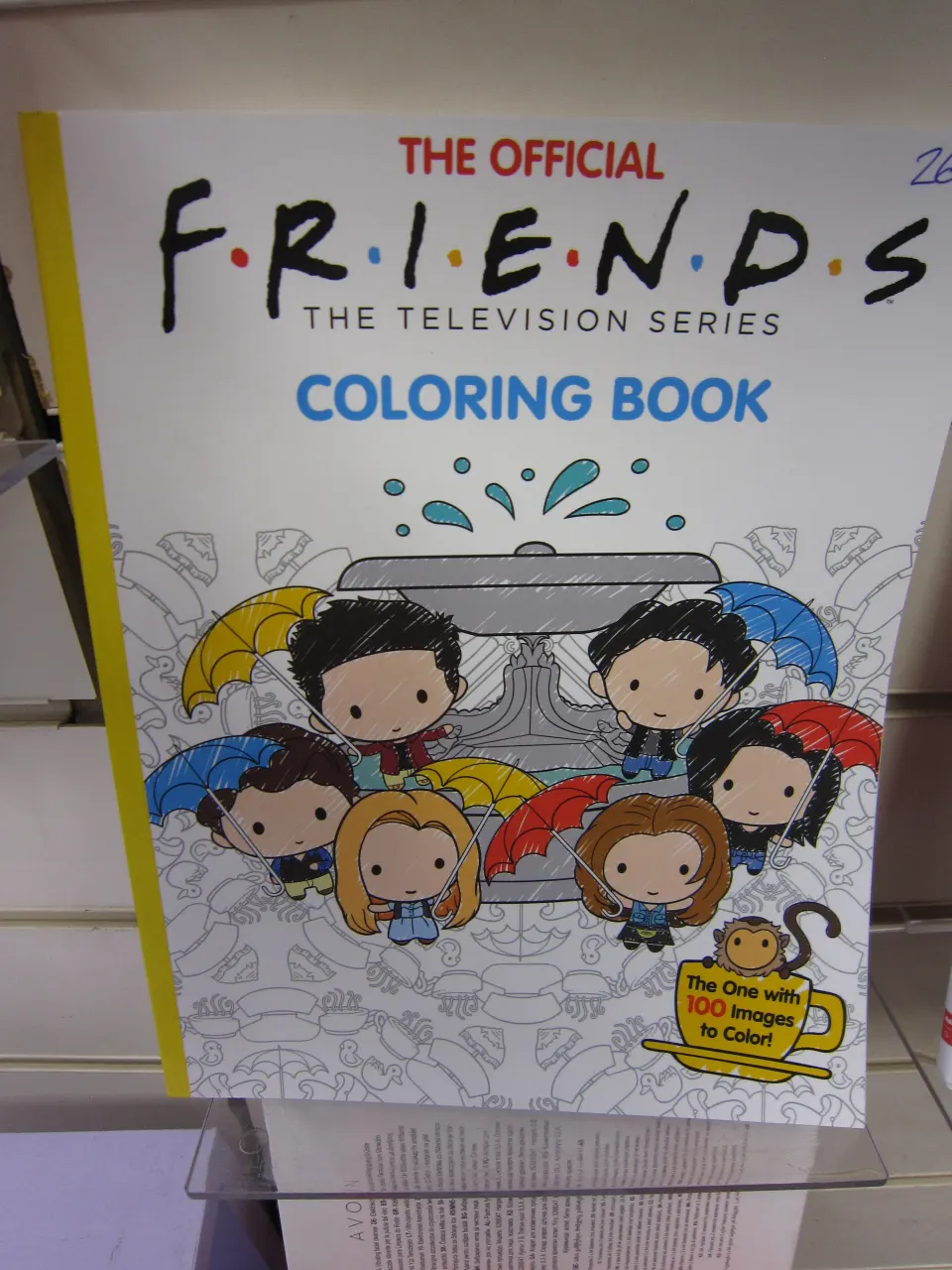 100pcs Friends Mega Bumper colour book - brand new sealed rrp £10.99