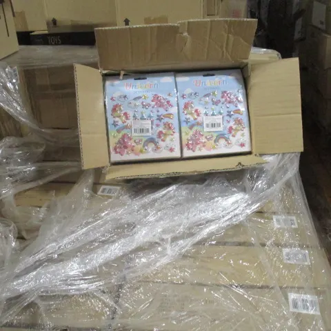 100 Pcs Unicorn 3D Sticker Set - Brand New Sealed Assorted Designs