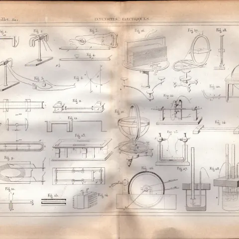 Experimental Physics Optics Meteorology Instruments Etc Antique Diagram-31.