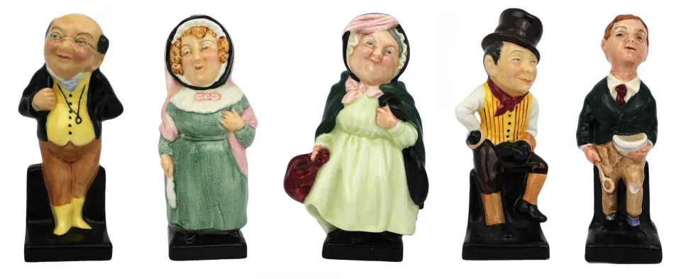 Collection of 5  Royal Doulton Dickens Figurines