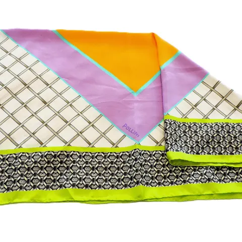Pollini Italy Silk Scarf New Unworn