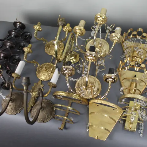 Collection of Vintage Wall Lights